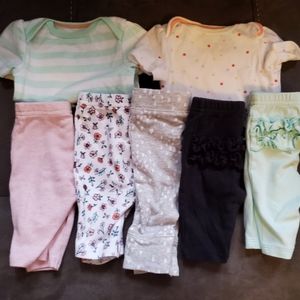 Newborn pant and onesies